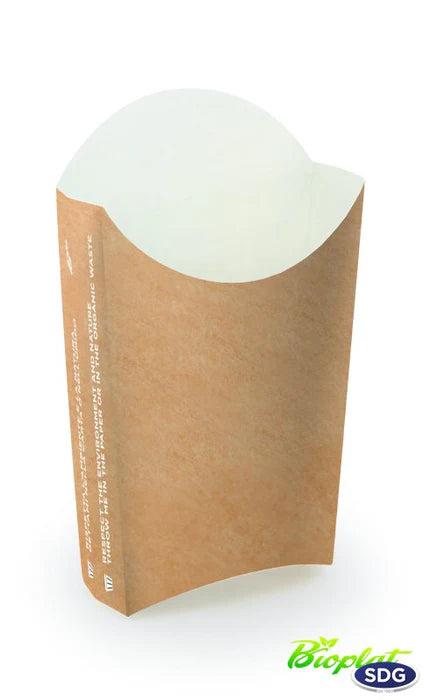 Pata-box Mini Compostabile Avana Mis. 10x9x4 cm. - Disponibilità: 100/1200pezzi