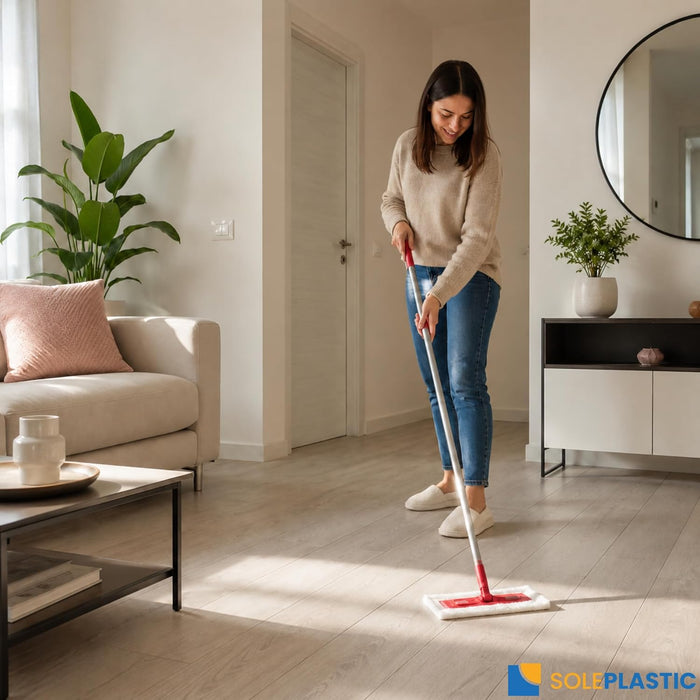 Panni (21 x 29 cm) da 60 Grammi RESISTENTI e SPESSO Compatibile con Swiffer Panni Catturapolvere - Ricambi Monouso per Scopa - Ideali per Pavimenti, Casa, Capelli e Sporco Leggero - SENZA RESIDUI