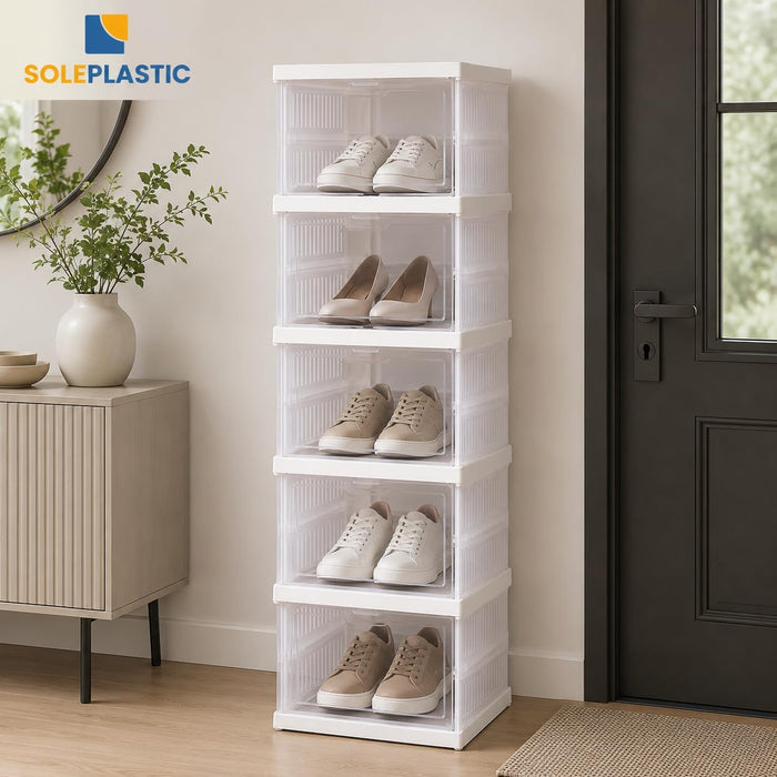 Scarpiera Salvaspazio Slim a 5 Scomparti - Portata 6 kg