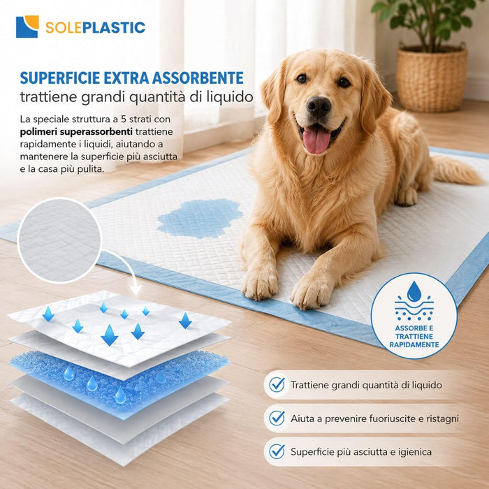 Traversine Igienici Per Animali Domestici Disponibili In Misura 60x90 cm