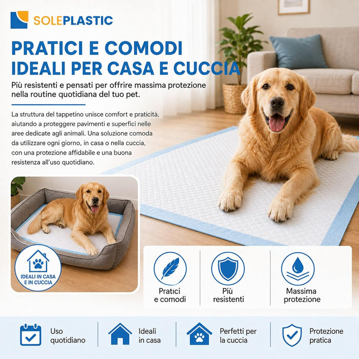 Traversine Igienici Per Animali Domestici Disponibili In Misura 60x90 cm