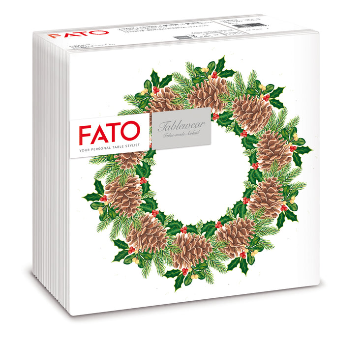 Tovagliolo  Airlaid  Winterland   Mis. 40x40 cm