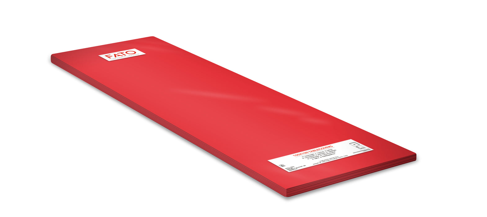 Tovaglie in carta goffrata monouso 100x100 cm - Colore Rosso