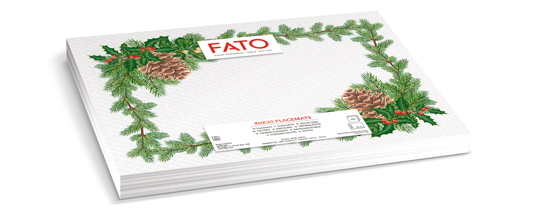 Tovagliette Di Carta 40x30cm Vari Colori