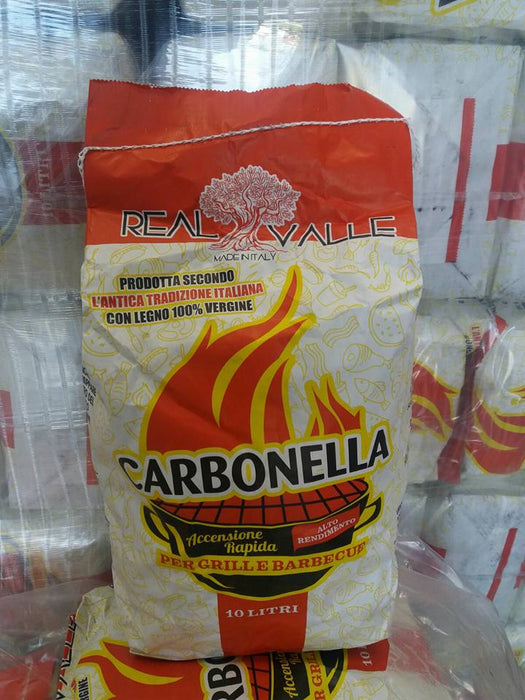 Sac de charbon végétal en bois 10lt - 1,5kg net