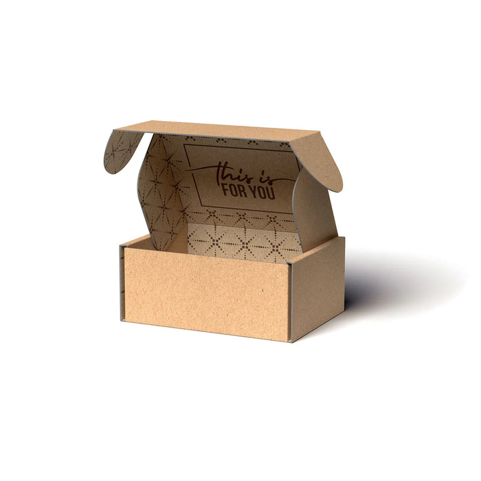 Scatola E-commerce con scritta interna  Disponibile in 3 misure